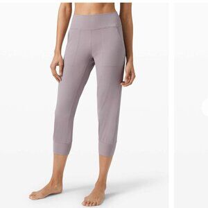 Lululemon Align Jogger Crop *23" Violet Verbena purple gray 4 sweatpants